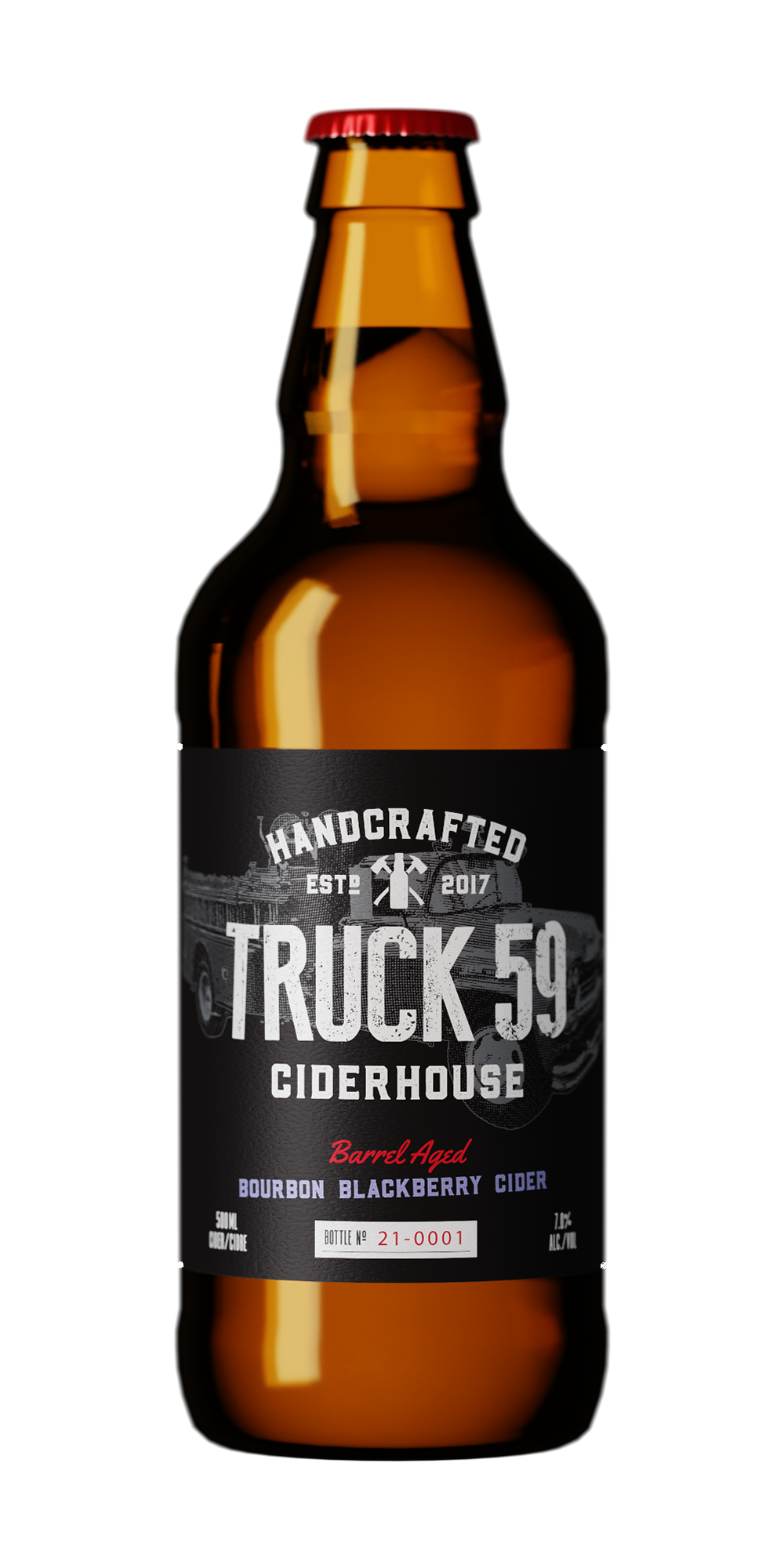 Bourbon Blackberry 500mL
