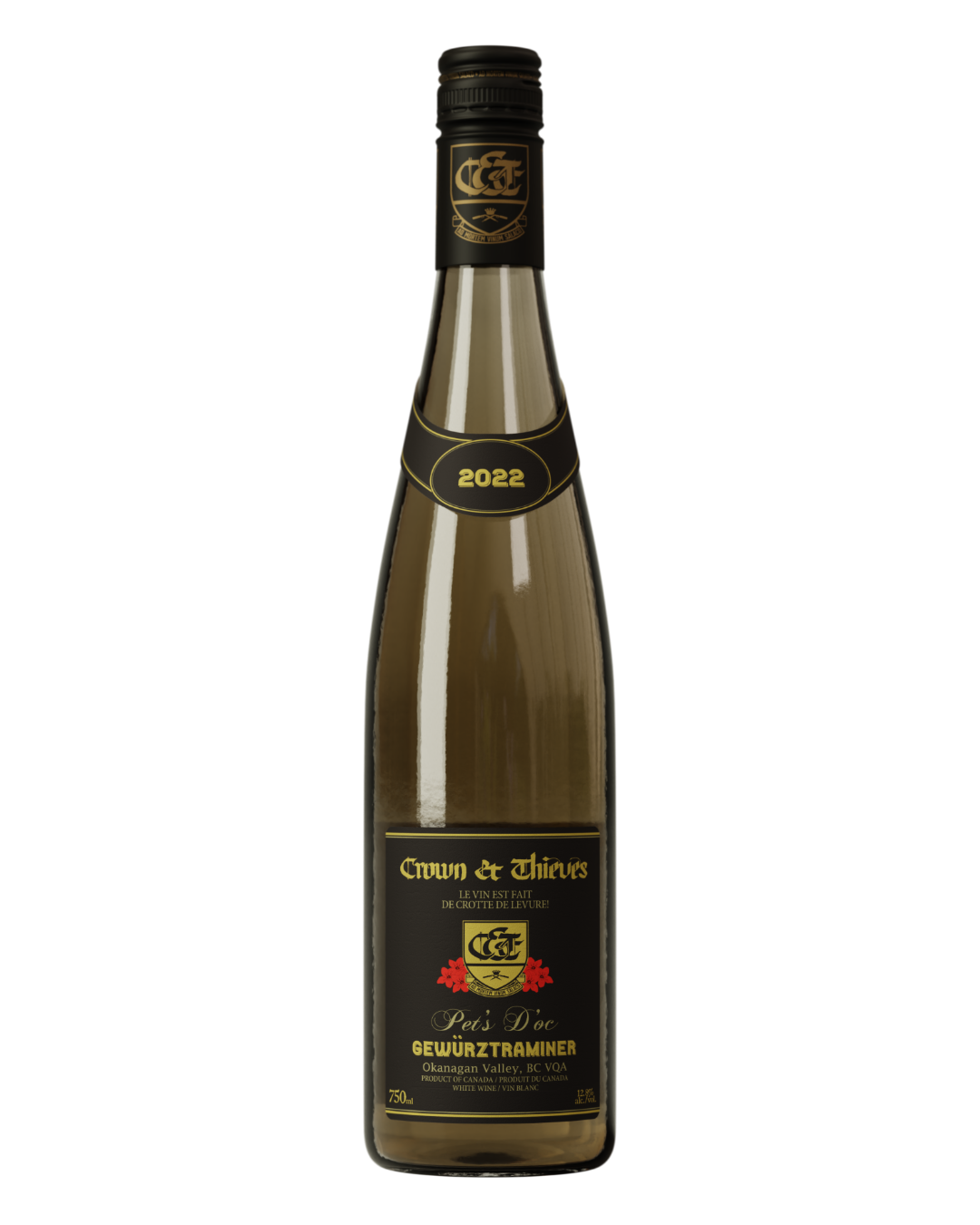 2022 Pet's D'Oc Gewurtztraminer