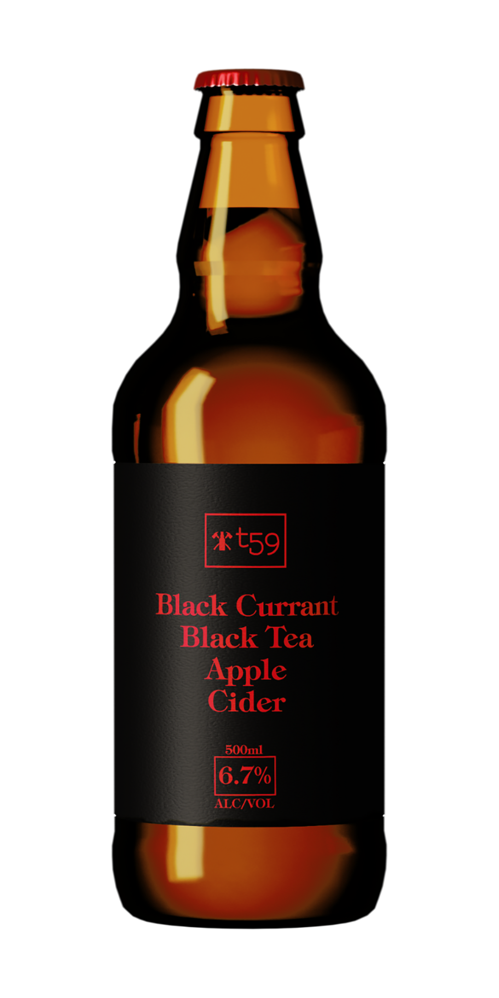Black Currant Black Tea 500ml