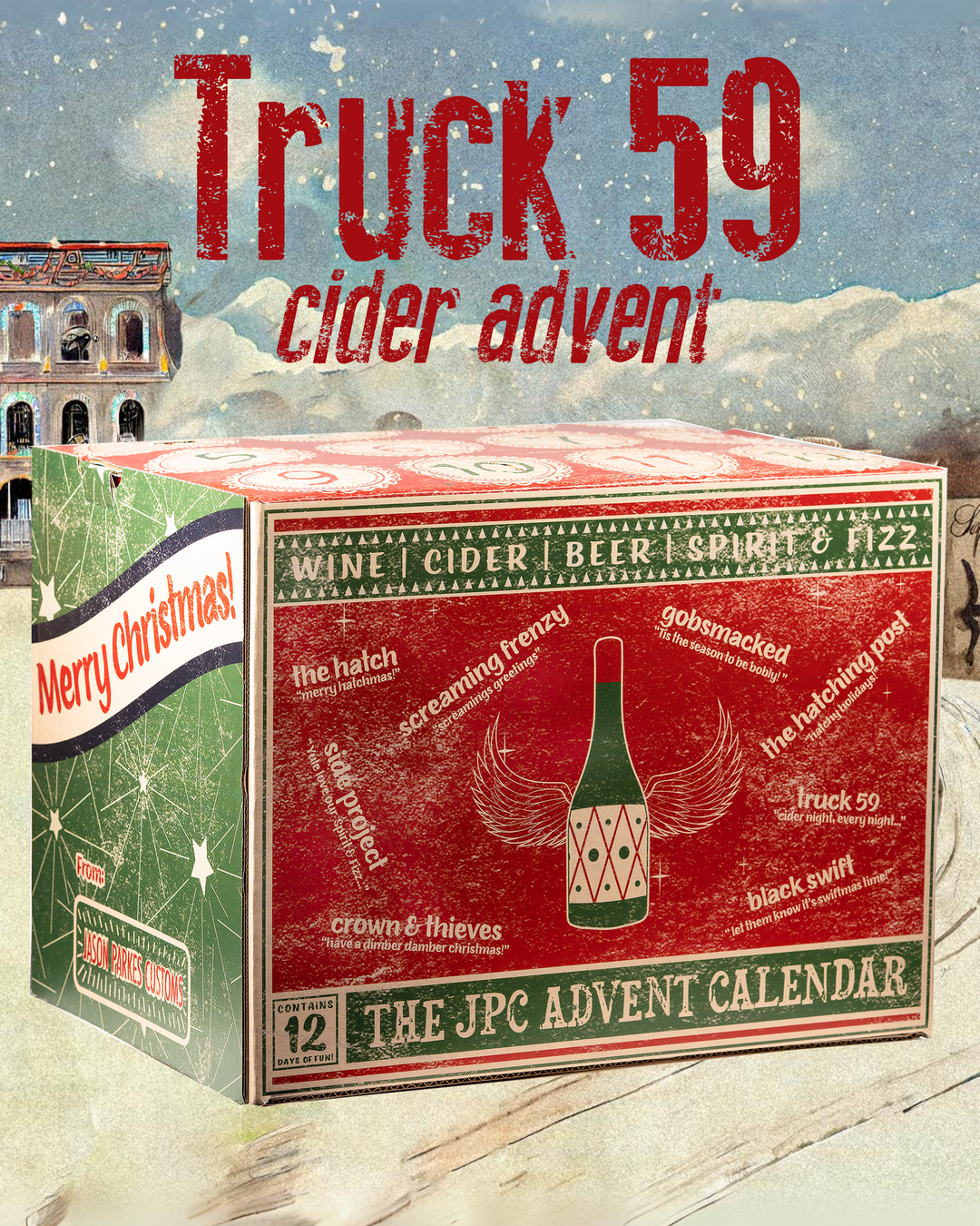 Truck 59 Cider Advent Calendar